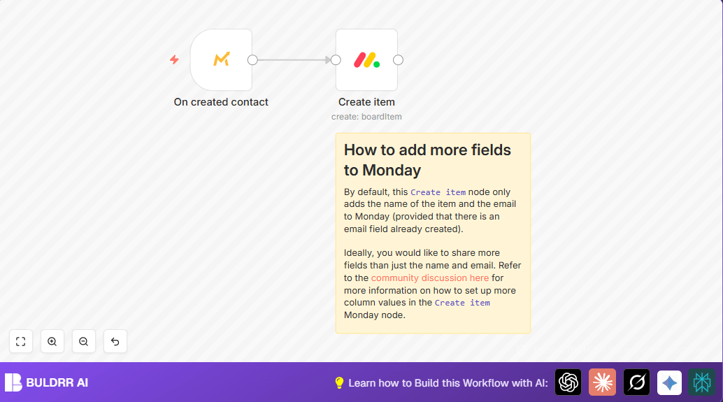 Automate Contact Creation in Monday with Mautic & n8n