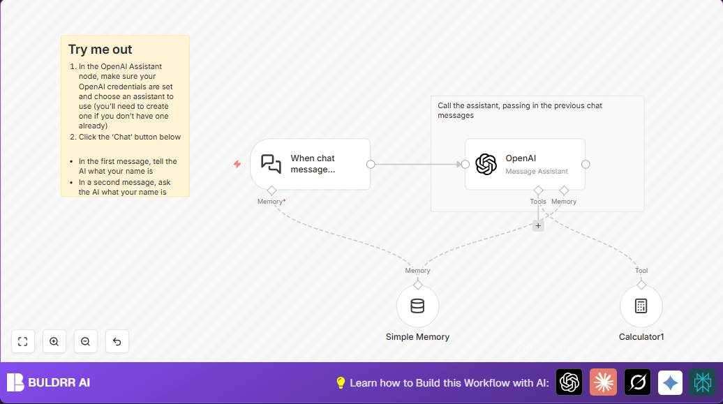 Automate AI Chat Workflows with n8n LangChain Nodes