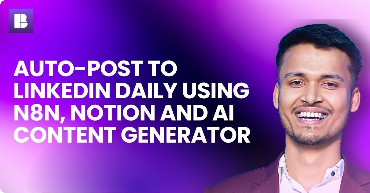 Auto-Post to LinkedIn Daily Using n8n, Notion and AI Content Generator