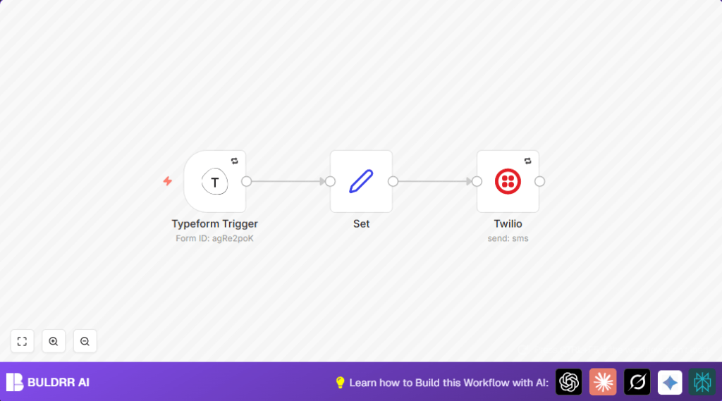 Automate Typeform leads with n8n and Twilio