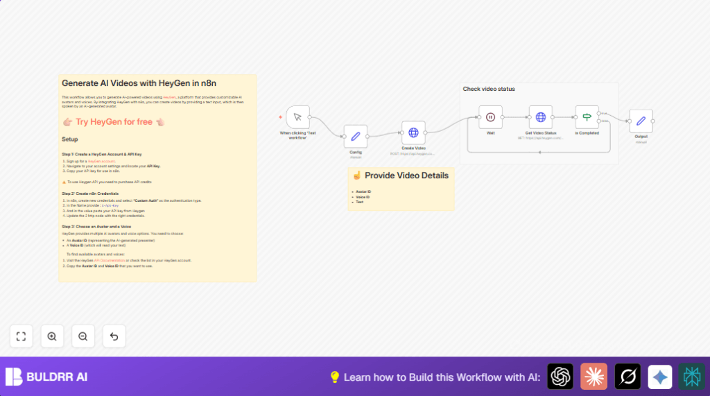 Automate AI videos with HeyGen and n8n