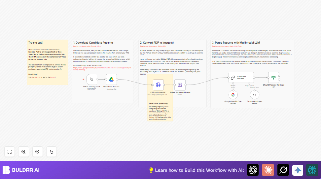 Automate resume analysis with n8n and Google Gemini