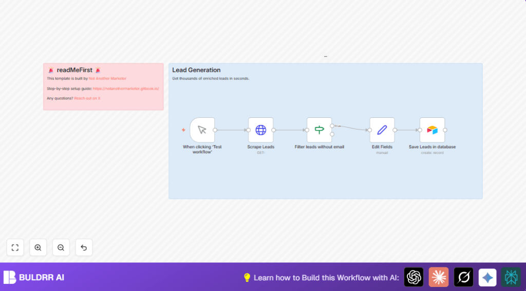 Automate lead gen with n8n and Airtable