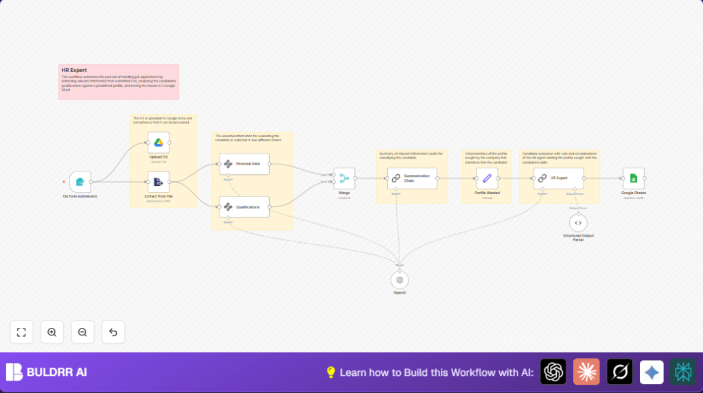 Automate HR CV screening with n8n and AI