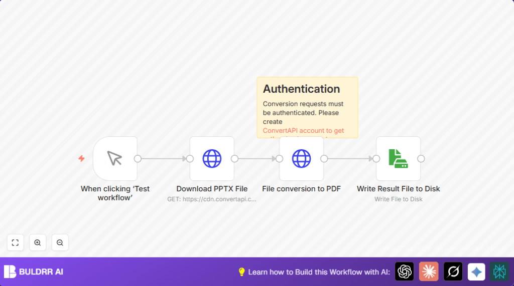 Automate PPTX to PDF with n8n and ConvertAPI