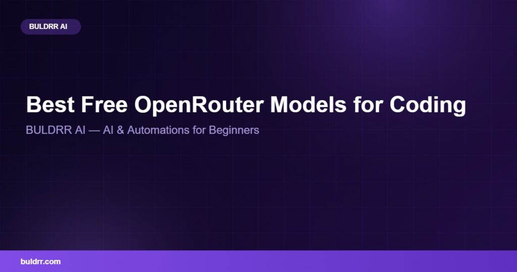 Best Free OpenRouter Coding Models featured image